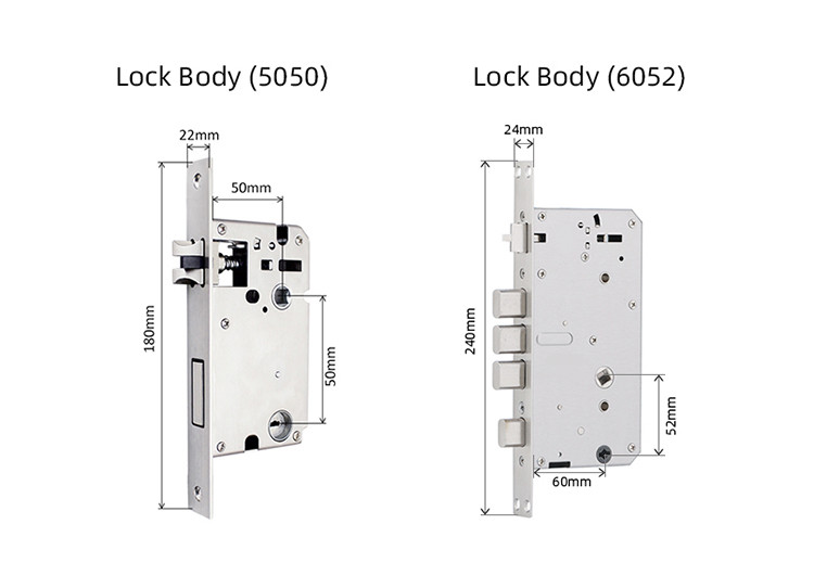 Security Tuya Biometric Fingerprint Lock Compatible For Apartments Office