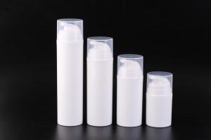 Quality White Color Plastic 100ml Mask Airless Pump Bottles 200ml Airless Pump Dispenser wholesale