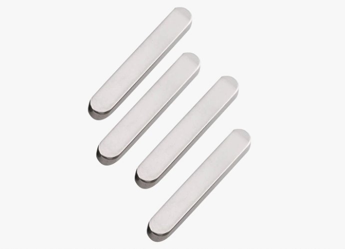 Round End Key Included ANSI/ASME Standard Stainless Steel 304 316 Flat Keys for Heavy Duty and Secure Power Transmission