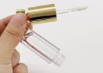 Custom Logo 2.5ml Golden bow tie Top Lipgloss tube For Comestic Packaging