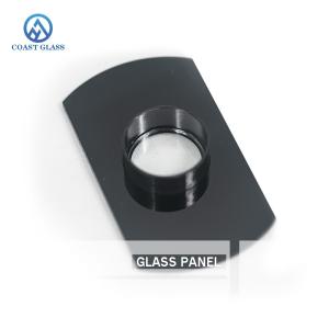 Quality Screen Printing Cctv Camera Glass Cover Special Shaped Hollow wholesale