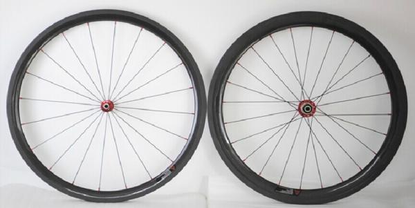 2014 hot sale special assemble 700c carbon wheels 38mm+50mm 23mm clincher for