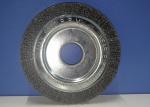 Stainless Steel Wire Wheel Brush Industrial Cleaning Brushes 10mm Thickness