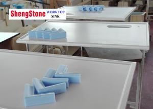 Quality Acid Resistant Ceramic Table Top , Ceramic Countertop Grey Color wholesale