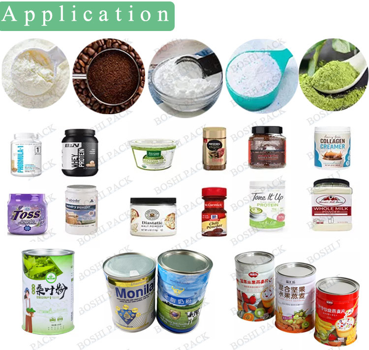 Pumpkin Powder Protein Powder Filling Machine With Smart PLC Control