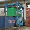 Buy cheap Blue Container Crane Container Crane Truck 4.5m Lifting height from wholesalers