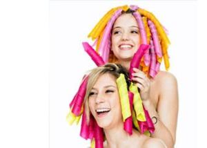 Quality Colorful Curly Hair PET Expandable Braided Sleeving For Beautification wholesale