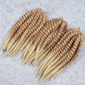 Quality Synthetic Hair Weave Twist Crochet Braid Hair , Curly Hair Pieces wholesale