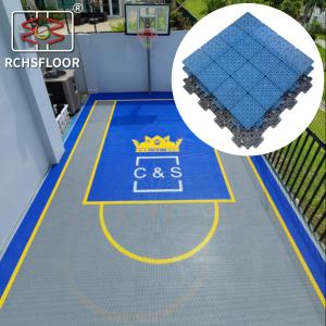 Quality Polished Outdoor Badminton Court Mat Interlocking Floor Tiles wholesale