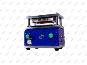 Quality Compact Gas Driven Battery Research Equipment Pneumatic Pouch Cell Cutting Machine wholesale