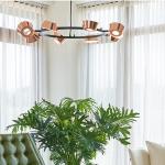 Creative ring living room chandelier Modern minimalist ring Chandelier Olo LED