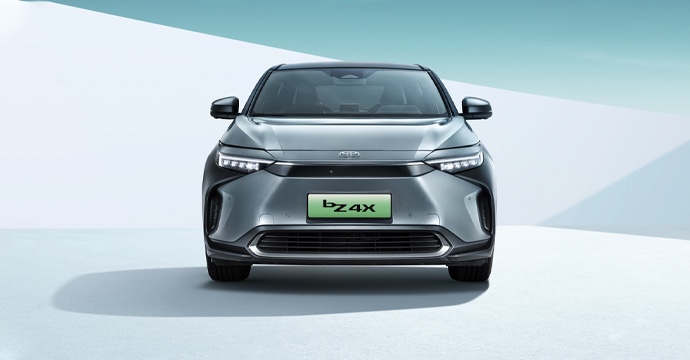 TO-YOTA BZ4X 615KM Electric Car SUV Powered by Ternary Lithium Electricity and 4690*1860*1650 Dimensions for 2024