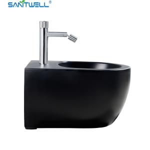 Quality Bathroom WC pan SWJ1131MB White Wall Hung Bidet 490*370*300 mm size , Floor mounted bidet wholesale