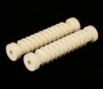 Yellow Fine Cordierite Ceramics Insulator Screw High Wear Resistant