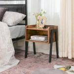 Nightstand Set for Sale, 2 of Nightstands Table, Industrial Bedside Table,