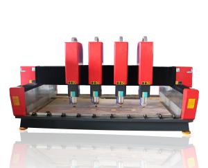 Quality 1300x2500mm 4 Axis CNC Woodworking Machine 5.5kw-9kw wholesale