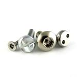 Stainless Steel Snake Eyes Self Tapping Anti-theft Screws for INCH Measurement