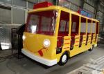 360 Degrees Rotation Kids Theme Park Rides , 24 Seats Crazy Bus Ride For All