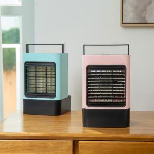 Quality USB Air Cooler Fan LED Light Home Office Bedroom wholesale