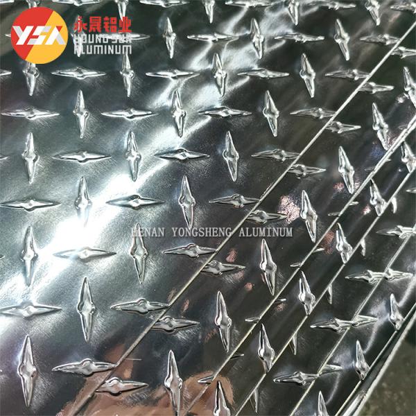 Cheap 5754 Aluminum Sheet 5 Bar 5mm 4x8 Sheet Aluminum Diamond Plate Embossing Aluminum Sheet Roll for sale