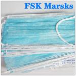 Comfortable Sterile Face Masks High Efficiency Filtration Anti Corona Virus