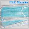 Buy cheap Antiviral 3 Ply Surgical Face Mask Bfe95 Disposable Face Mask Blue And White from wholesalers