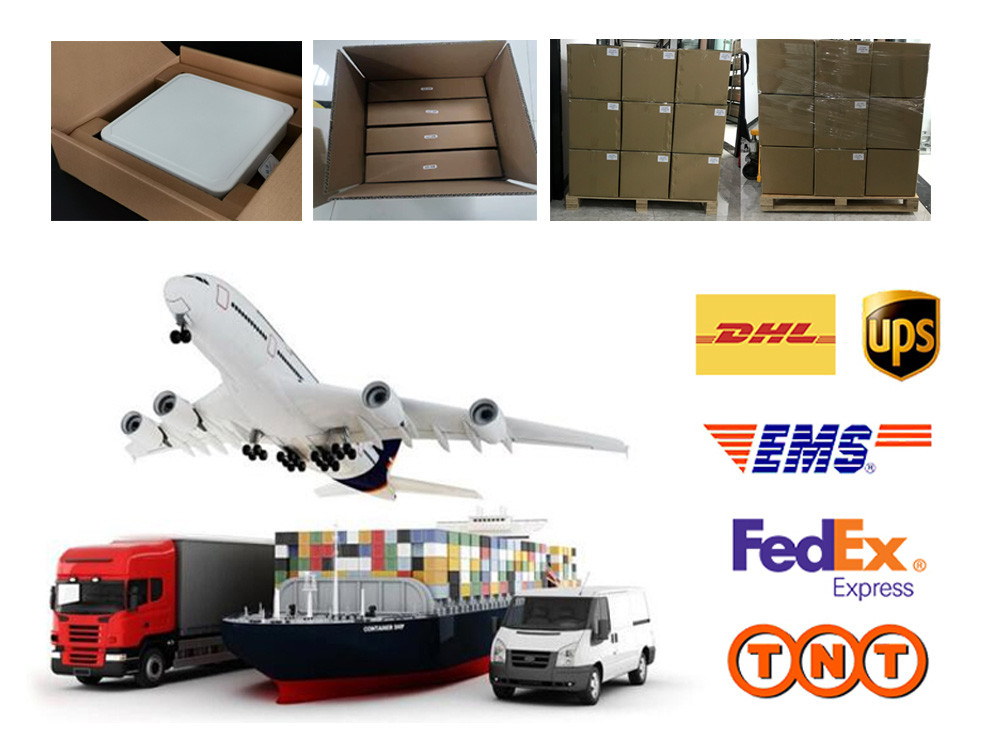 BRA-9028P 9dBi High Gain UHF RFID Antenna Circular Polarization for Logistics Warehouse