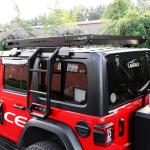 400kg Capacity Durable Jeep Roof Rack Bar with Ladders and Car Luggage Carrier
