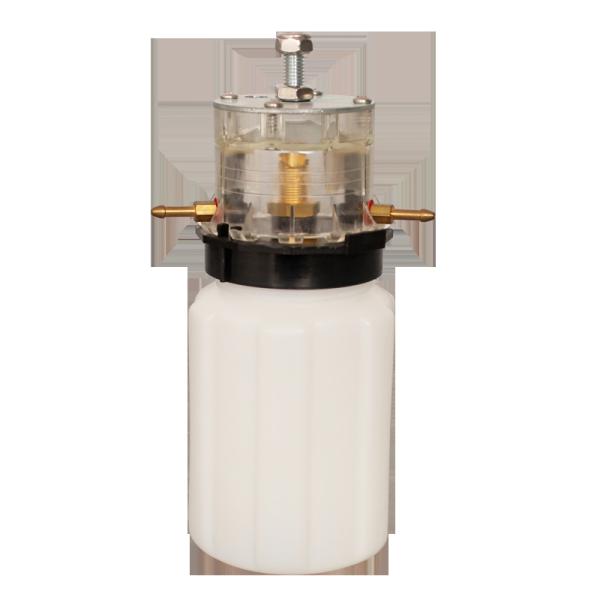 300ml Bottle Volume Plastic Oil Pot For Milking Machine Working With Vacuum Pump