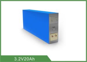 Quality 3.2V 20Ah Lifepo4 Prismatic Cells , Rechargeable Lifepo4 Battery wholesale