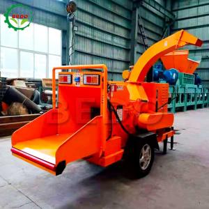 Quality Garden Wood Chipper Machine Self Feeding 3200*1300*1850mm wholesale