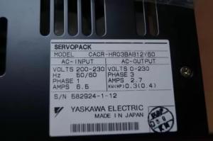 China CACR-HR03BAB12Y60 Yaskawa Electric Pack PWM And CNC Servo Drive on sale