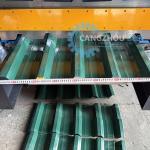 Durable Double Layer Trapezodial Steel Profile Roofing Sheet Roll Forming