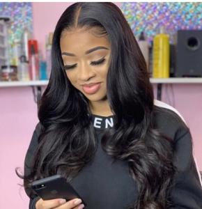 Quality Body Wave 5*5 HD Lace Closure Human Hair Wigs For Black Women Remy wholesale