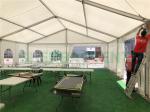 UV Resistance Large Waterproof Outdoor Tent , White Party Tent Easy Opeation