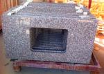 Double Sink Granite Bathroom Vanity Tops / Natrual Granite Stone Top