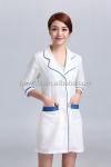 OEM Hospital White Blouse Medical Lab Coat Cotton Hospital Surgical Scrubs Sets