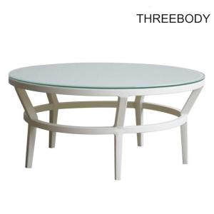Quality Fashion Modern Round Outdoor Coffee Table , Backyard Outdoor Patio Coffee Table wholesale