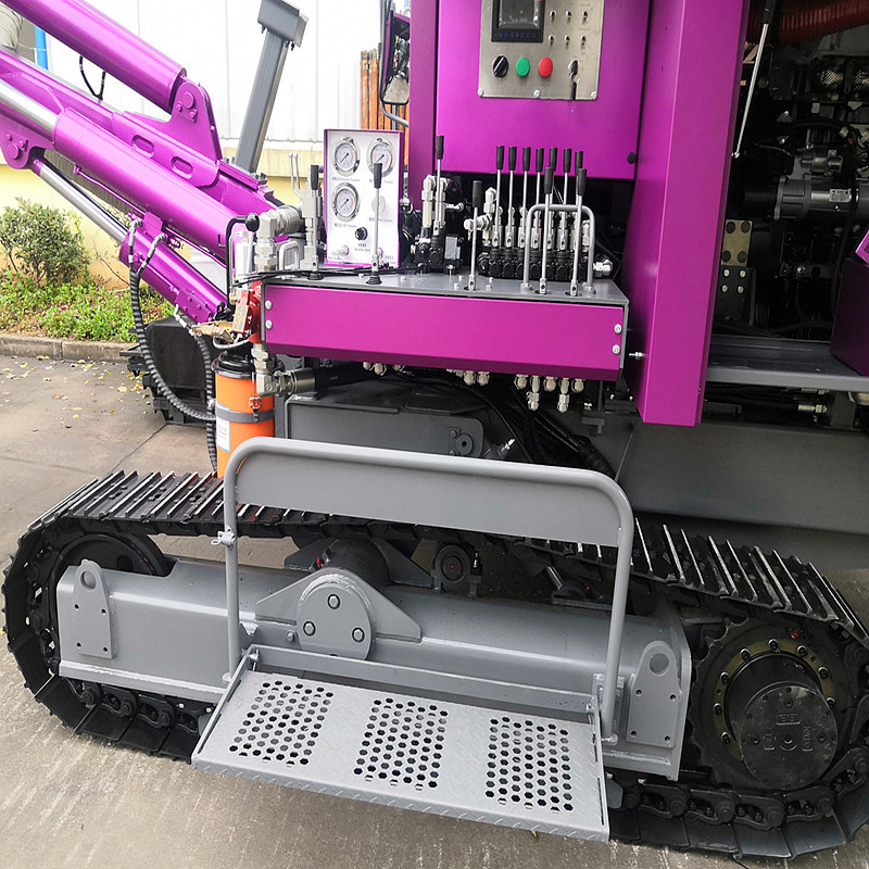 Borehole Drilling Rig Mining DTH Drilling Machine Crawler Hydraulic DTH Drilling Rig