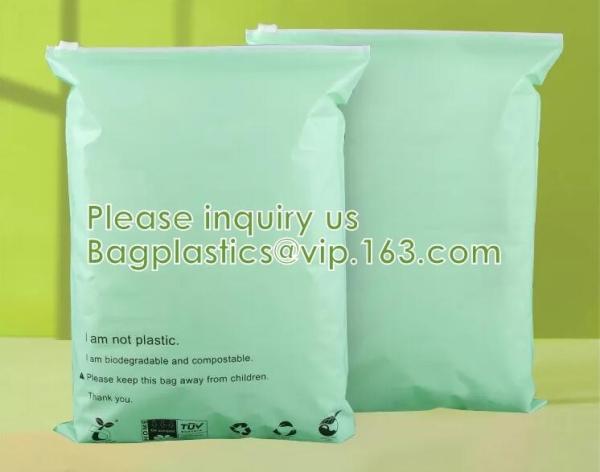 Biodegradable Apparel, Clothes Packaging, Biodegradable Compostable Zip Clothing
