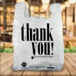 Clothing Packaging Biodegradable Shopping Bags Custom Logo Available