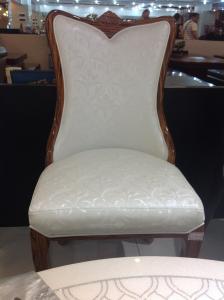 Quality white solid wood home chair dining furniture wholesale
