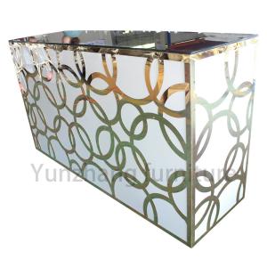 Quality Premium Patterned Bar Table Locker Wine Rack Wedding Decoration Table wholesale