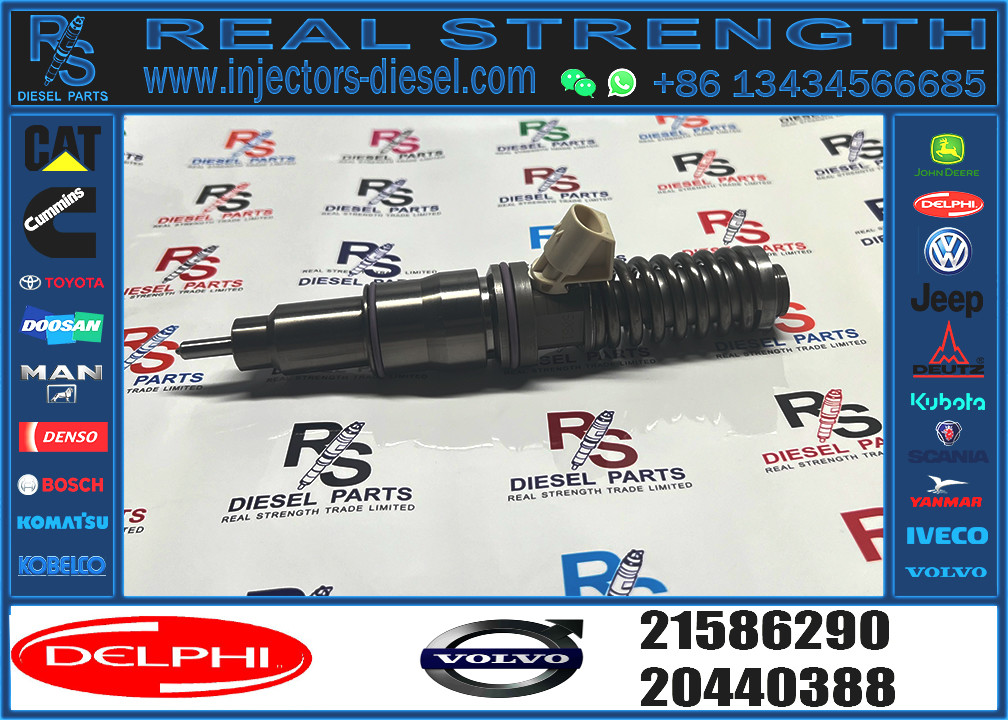 For Volvo D16 Common Rail Diesel Fuel Injector BEBE4C02001 20363748 21586290 85000590 Auto Parts Injector BEBE4C03101 20564930