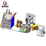 Plastic Pallets Carrousel Rotational Molding Machine For Making Water Tank