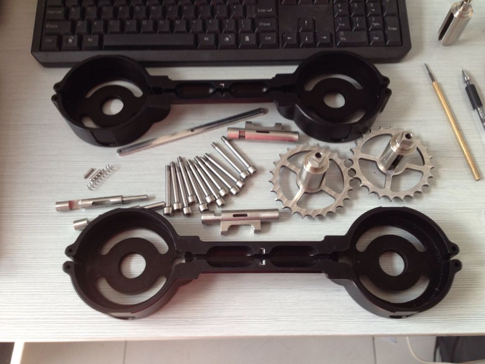 Aluminum Steel Custom Machined Parts For Household Appliance / Electronics