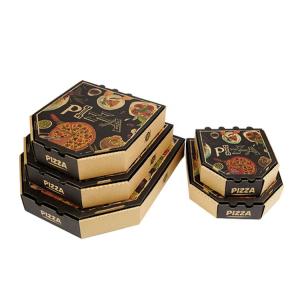 Quality Waterproof Matte Varnishing Food Packaging Box For Pizza wholesale