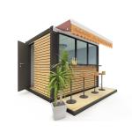 Mobile Steel Structure Wooden Shop Fast Selling Booth Direct Home Bar Coffee