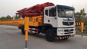 Quality 38m Truck Mounted Concrete Mixer Pump Truck Dongfeng Brand With Hydraulic Pump wholesale