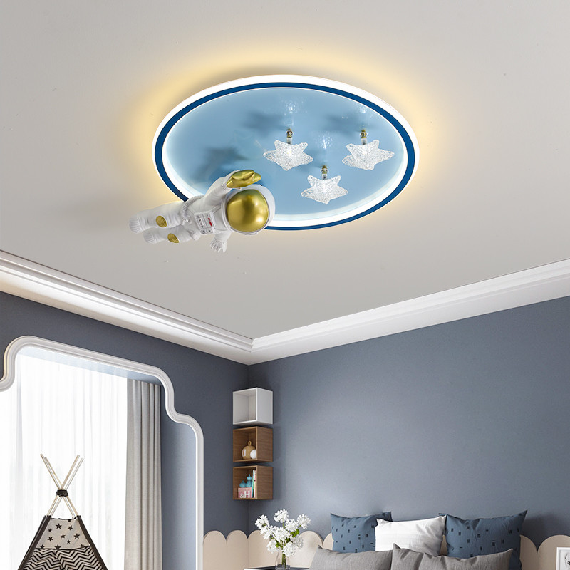 Children's Room Ceiling Lights Boy Bedroom Astronaut Creative Minimalist Cartoon Ceiling Lights(WH-MA-294)